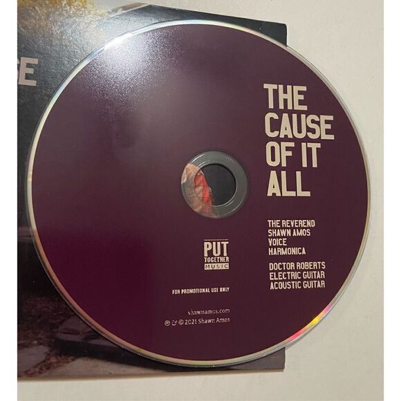 The Reverend Shawn Amos - The Cause of It All (DIGIPAK) [CD] Promotional Promo - Picture 3 of 4